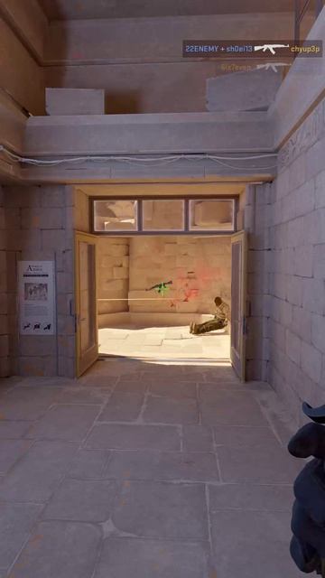 CS2 -2 Anubis #shorts #cs2 #csgo #counterstrike2 #faceit #cs2clips #cs #counterstrike #gaming