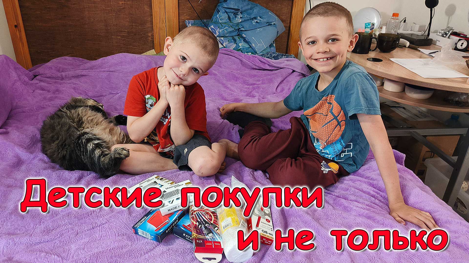 Покупки детей в Озон на свои карманные. Обзор. (06.26г.) Семья Бровченко. смотреть онлайн