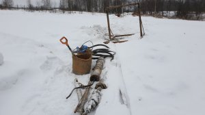 Наш новый колодец.