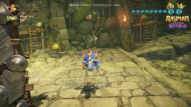 Rayman Legends Retold - Сравнение босса Бронированного Жаба в ремейке 2023 и 2026 годов
