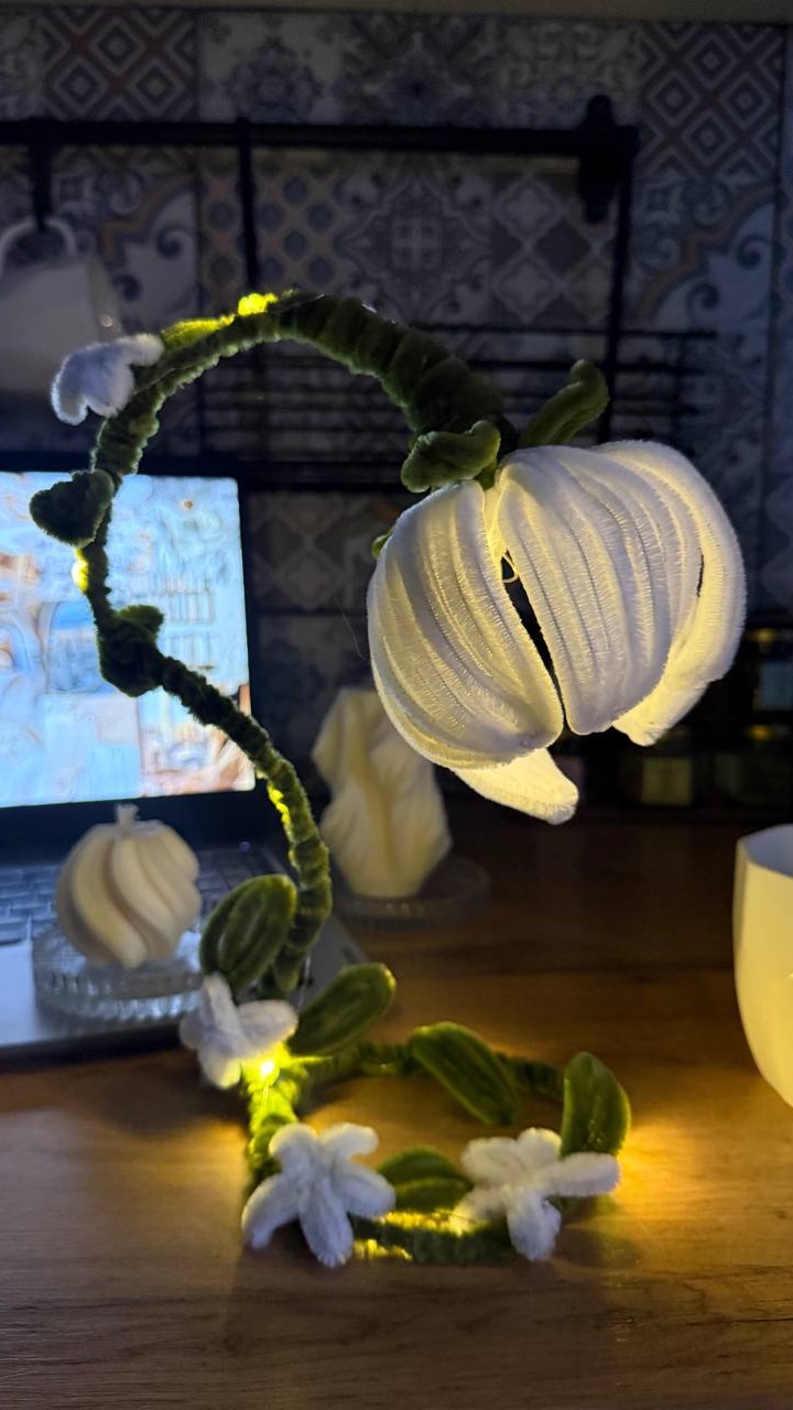 DIY Светильник из синельной проволоки смотреть онлайн