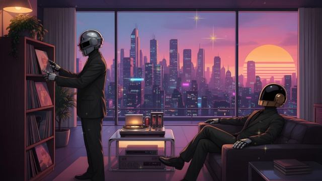 Daft Punk Chrome Sunrise Boogie 🌅🤖 ｜ Smooth Funk, French House, Chillwave Playlist смотреть онлайн