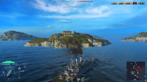 World Of Warships Бета-тест. Линкор Южная Каролина - суперарта