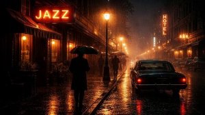 Midnight Drive ｜ Rainy Night Jazz