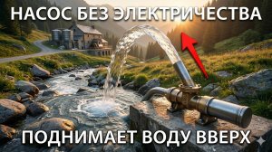 Насос без электричества работает вечно: изобретение 1796 года, которое намеренно забыли