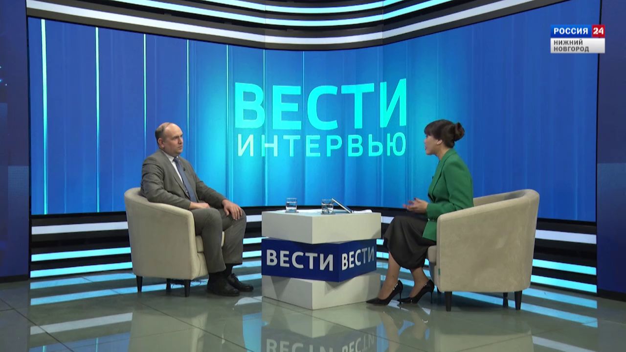 "Вести-Интервью". Гость программы - Михаил Куренков