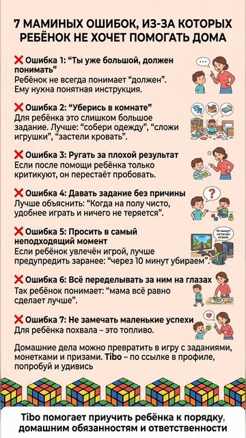 7 маминых ошибок в общении с ребенком
