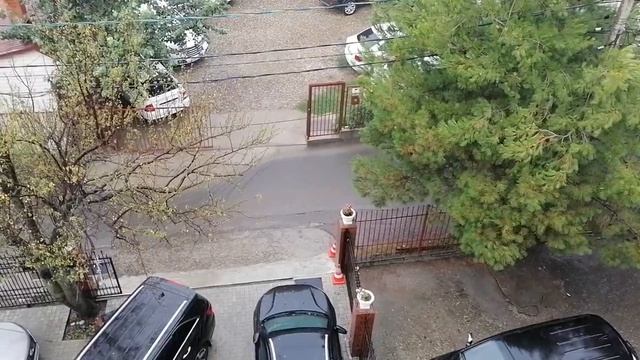 Тропический ливень в Ольгинке Краснодарского края. Затопило улицы.