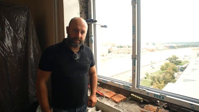 Замена старых деревянных окон на пластиковые в "сталинке" | Обзор VEKA Softline 82 | Сателс смотреть онлайн