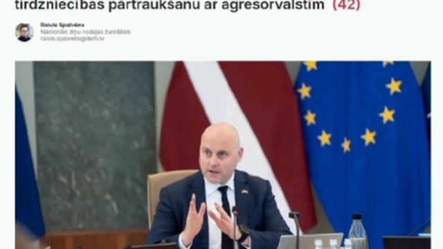 ‼️🇱🇻🇷🇺 Новый премьер Латвии предложил полностью отказаться от торговых отношений с Россией смотреть онлайн