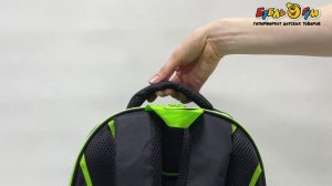 356831 Ранец  JUNGER корпусный BOOM со светоотражателями эргономичный для начальной школы