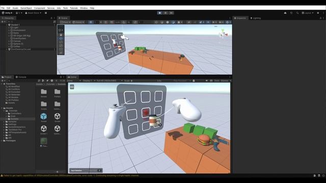 VR в Unity: XR Interaction Toolkit – Инвентарь (Sockets) смотреть онлайн