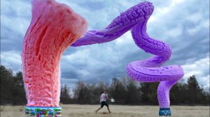 Веселый эксперимент для детей. Фанта, Кола , Спрайт и Ментос