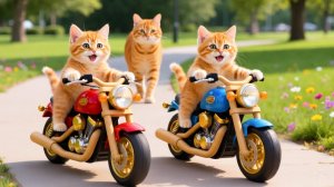 Мама-кошка подстригает шерсть на ферме и делает тигровую шапку для котят дома🐾🎩🐯