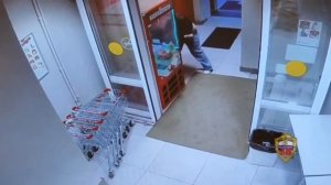 Бородач и девушка пытались похитить бутылки с алкоголем из магазина