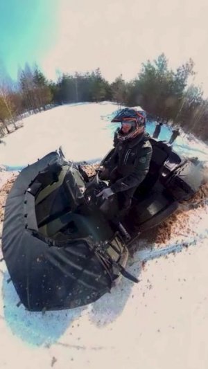 Директор производства УРАН за рулем