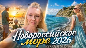 Изучаю берег после ночной рыбалки (Влог из Новороссийска)