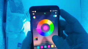 Светодиодная лента с режимом светомузыки (5м; Bluetooch; Пульт; 5050 RGB)