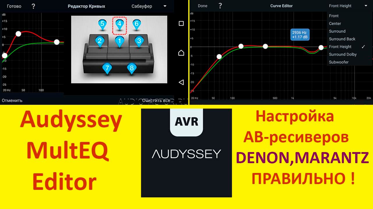 Используем приложение Audyssey MultEQ Editor правильно для настройки АВ-ресиверов Denon, Marantz смотреть онлайн