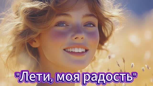 "Лети, моя радость" (1) стихи Анны Сеничевой музыка Suno