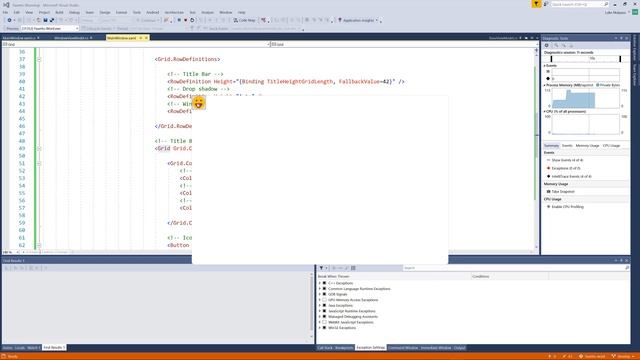 #04 C# WPF UI - Пользовательское окно Хром  и стили