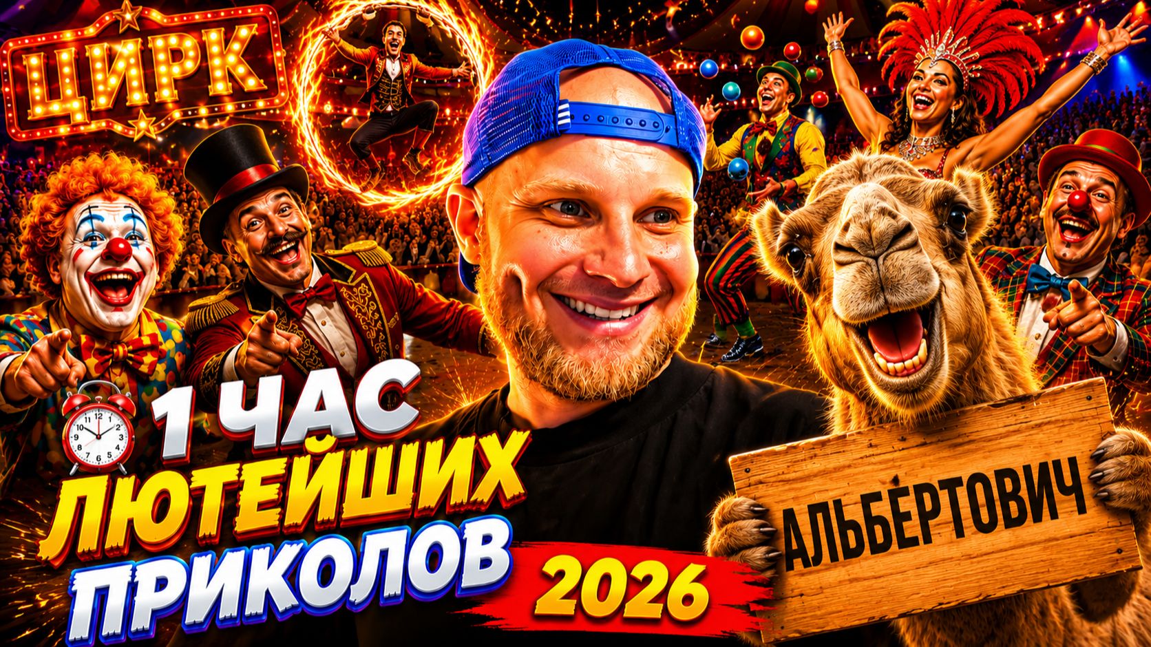 🔥😂 1 ЧАС САМЫХ РАЗРЫВНЫХ ВИДЕО ПРИКОЛОВ 2026! 🔥🤣 ЛУЧШИЕ СКЕТЧИ ПРИКОЛЫ ЮМОР НАТУРАЛ АЛЬБЕРТОВИЧ смотреть онлайн