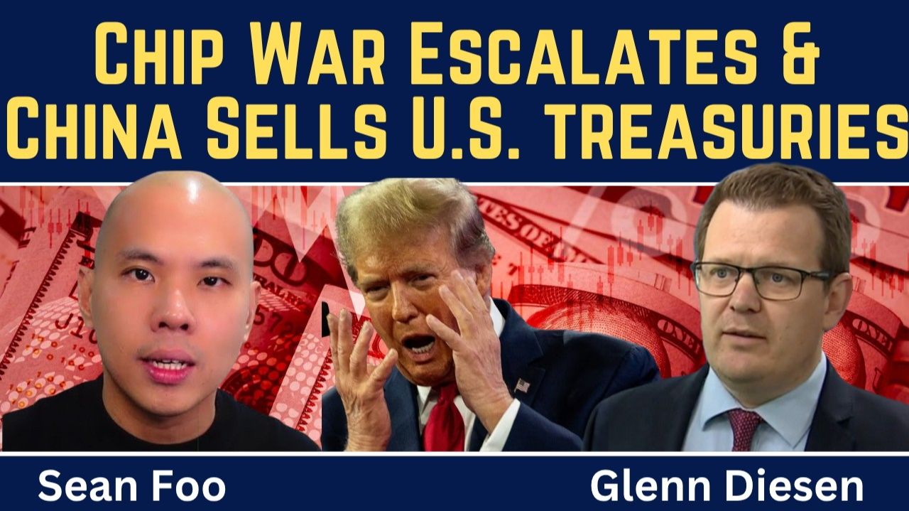 Sean Foo_ Chip War Escalates, China Sells U.S. Treasuries & the AI Bubble Begins to Crack смотреть онлайн