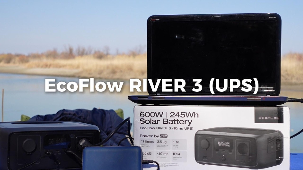 Портативная зарядная станция EcoFlow - River 3 (UPS), выпуск с поезкой на Или смотреть онлайн