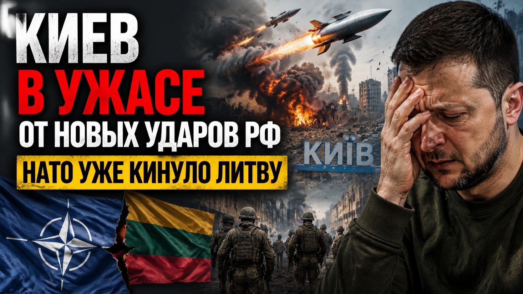 Кремль изменил тактику ударов – и Киев взвыл от результата! Литву уже «списали» её хозяева! смотреть онлайн