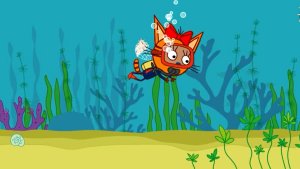 Три кота . Игры для детей.