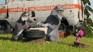 Фотография 9x12-маша и медведь мультик