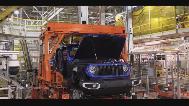 Производство Jeep Gladiator, Толедо , штат Огайо
