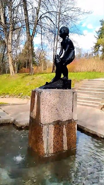 Фонтан в городе Зеленогорске.  #travel