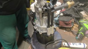 Karcher K 5 Basic. Течёт рубашка охлаждения.