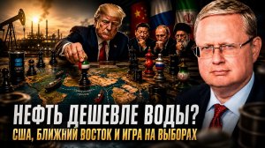 Михаил Делягин | Нефть дешевле воды- США, Ближний Восток и игра на выборах