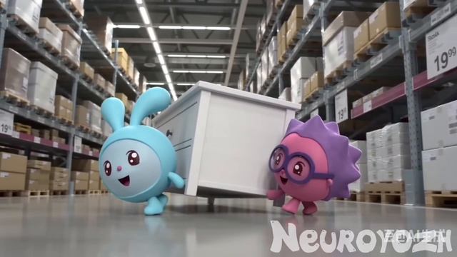 Малышарики но Эпизод сделал ИИ 3 Серия Крошик и Ёжик попали в IKEA смотреть онлайн