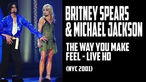 Michael Jackson with Britney Spears — The Way You Make Me Feel (30th Anniversary Celebration, 2001)