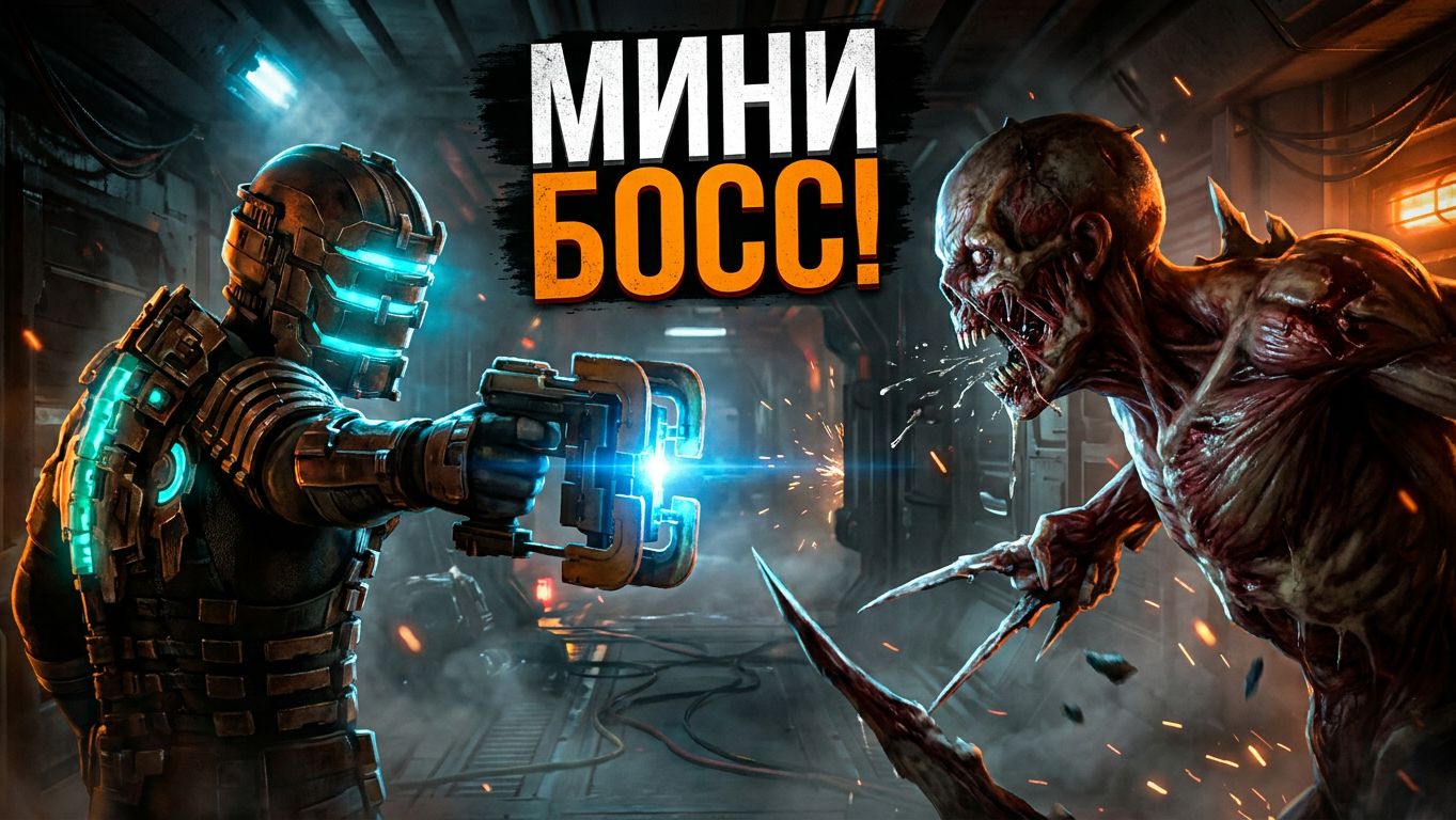 Dead Space (7) МИНИ БОСС / Николь пытается с нами связаться