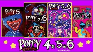 Poppy Playtime 4,5,6 ИГРОВОЙ БЛОКНОТ / КОМПИЛЯЦИЯ✨