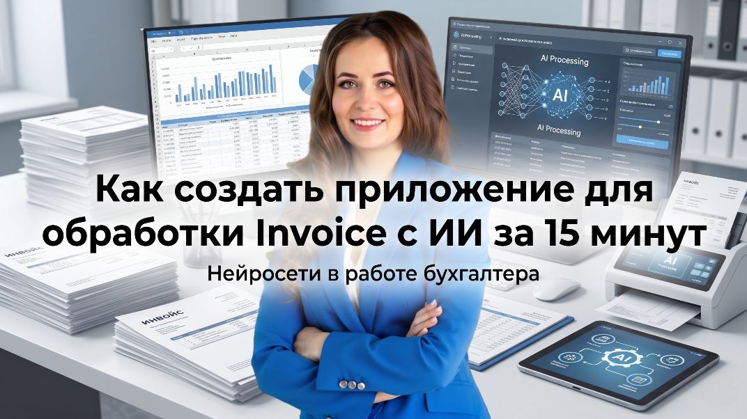 Как создать приложение для обработки Invoice с ИИ за 15 минут | Нейросети в работе бухгалтера смотреть онлайн