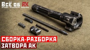 12. Сборка-разборка затвора АК