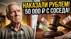 Пенсионер отсудил 50 тысяч рублей у шумного соседа сверху