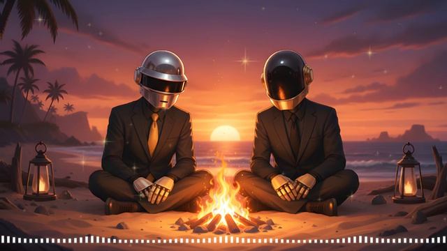 Daft Punk City Cruise 1985 Vibes 🌅🤖 ｜ Electro Funk, French House, Neo Soul Playlist