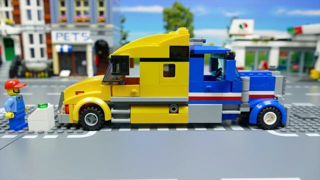 LEGO Безумные трюки и заезды на мотоциклах Лего!