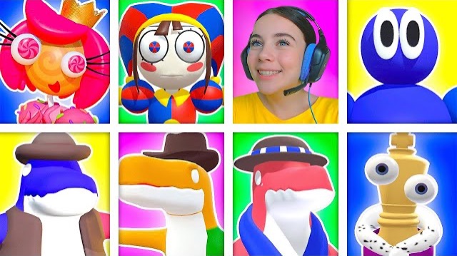 Разблокировала ВСЕХ ПЕРСОНАЖЕЙ из ЦИФРОВОГО ЦИРКА 2 в ROBLOX! смотреть онлайн