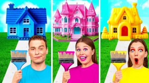 Домики Одного Цвета Челлендж от Fun Teen
