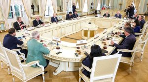 Встреча с руководителями международных информагентств