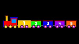 Number Puzzle   Choo Choo Train    Simple learning video for toddlers, children, kids