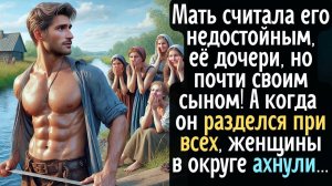 Мать считала его недостойным, но почти своим сыном! А когда он разделся при всех, женщины ахнули от