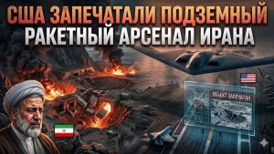 США запечатали бункеры Ирана восемьсот стратегических ракет навсегда заблокированы под землей
